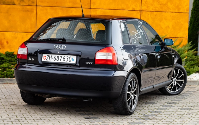 Audi A3 cena 14900 przebieg: 215000, rok produkcji 2003 z Kietrz małe 379